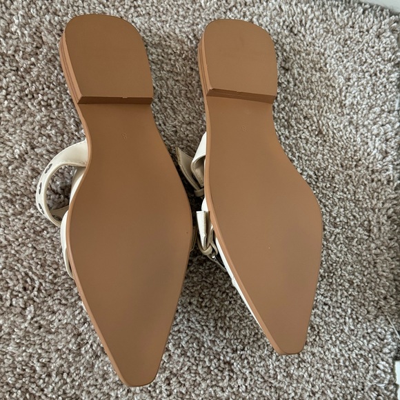 Cream mule flats - Picture 3 of 3